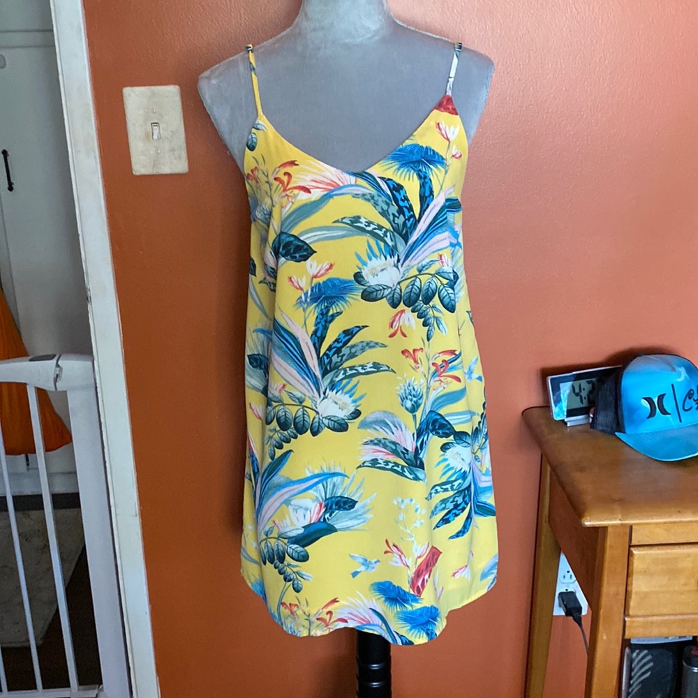 Yellow sun dress